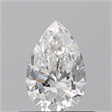 Natural Diamond 0.51 Carats, Pear with  Cut, G Color, VS2 Clarity and Certified by GIA
