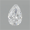 Diamante Natural 0.54 quilates, De pera , Color D, claridad VVS2 y certificado GIA