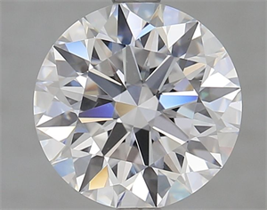 Picture of Lab Grown Diamond 3.01 Carats, Round with Ideal Cut, D Color, FL Clarity and Certified by IGI