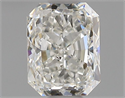 Natural Diamond 0.70 Carats, Radiant with  Cut, H Color, SI1 Clarity and Certified by GIA
