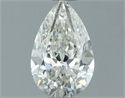 Natural Diamond 1.01 Carats, Pear with  Cut, H Color, VS2 Clarity and Certified by IGI