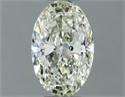 Diamante Natural 0.70 quilates, Ovalado , Color J, claridad IF y certificado IGI