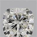Natural Diamond 0.90 Carats, Cushion with  Cut, J Color, SI1 Clarity and Certified by GIA