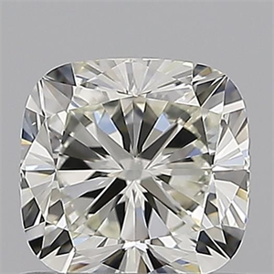 Foto Diamante Natural 0.90 quilates, Del cojín , Color J, claridad SI1 y certificado GIA de