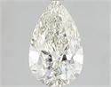 Natural Diamond 1.00 Carats, Pear with  Cut, K Color, SI2 Clarity and Certified by GIA