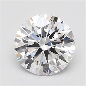 Picture of Lab Grown Diamond 3.34 Carats, Round with Ideal Cut, E Color, IF Clarity and Certified by IGI