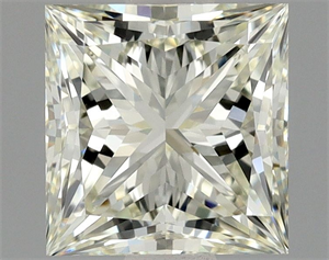 Picture of Natural Diamond 1.01 Carats, Princess with  Cut, L Color, VVS2 Clarity and Certified by GIA