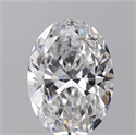 Diamante Natural 1.00 quilates, Ovalado , Color E, claridad VS2 y certificado GIA