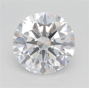 Picture of Lab Grown Diamond 3.35 Carats, Round with Excellent Cut, D Color, VVS1 Clarity and Certified by GIA