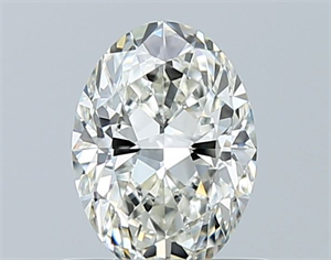 Picture of Natural Diamond 0.70 Carats, Oval with  Cut, H Color, VVS1 Clarity and Certified by GIA