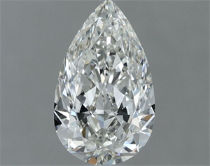 Picture of Natural Diamond 0.51 Carats, Pear with  Cut, I Color, VVS2 Clarity and Certified by GIA