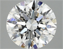 Del inventario de diamantes de laboratorio, 3.02 quilates, Redondo , Color E, claridad VVS2 y certificado IGI