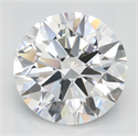Del inventario de diamantes de laboratorio, 2.07 quilates, Redondo , Color D, claridad IF y certificado IGI