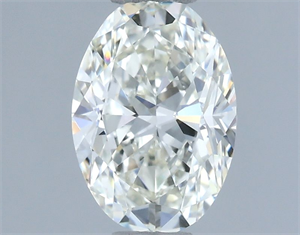Foto Diamante Natural 0.80 quilates, Ovalado , Color J, claridad VVS1 y certificado IGI de