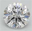 Del inventario de diamantes de laboratorio, 1.04 quilates, Redondo , Color D, claridad VVS2 y certificado IGI