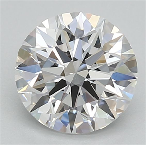 Picture of Lab Grown Diamond 1.04 Carats, Round with Ideal Cut, D Color, VVS2 Clarity and Certified by IGI