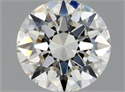 Diamante Natural 0.50 quilates, Redondo , Color H, claridad VS1 y certificado GIA