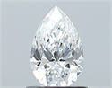 Natural Diamond 0.70 Carats, Pear with  Cut, E Color, VS1 Clarity and Certified by GIA