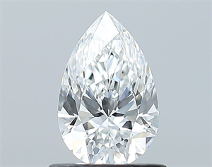 Picture of Natural Diamond 0.70 Carats, Pear with  Cut, E Color, VS1 Clarity and Certified by GIA