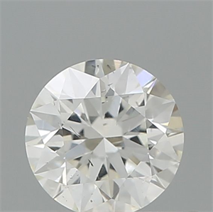 Picture of Natural Diamond 0.43 Carats, Round with Very Good Cut, H Color, SI1 Clarity and Certified by GIA
