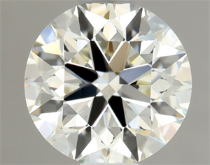 Picture of Natural Diamond 0.80 Carats, Round with Excellent Cut, K Color, VVS2 Clarity and Certified by GIA