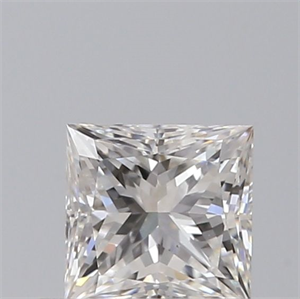 Foto Diamante Natural 0.40 quilates, Princesa , Color F, claridad VS2 y certificado GIA de