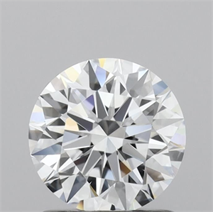 Picture of Lab Grown Diamond 1.01 Carats, Round with Ideal Cut, E Color, IF Clarity and Certified by IGI