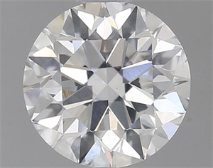 Picture of Natural Diamond 0.75 Carats, Round with Excellent Cut, F Color, SI1 Clarity and Certified by GIA
