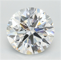 Lab Grown Diamond 3.00 Carats, Round with Ideal Cut, D Color, IF Clarity and Certified by IGI