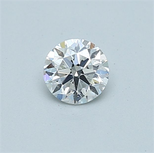 Picture of Natural Diamond 0.40 Carats, Round with Very Good Cut, E Color, SI1 Clarity and Certified by GIA