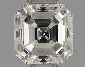 Foto Diamante Natural 0.40 quilates, Asscher , Color I, claridad VS1 y certificado IGI de