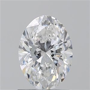 Picture of Natural Diamond 1.20 Carats, Oval with  Cut, E Color, VS1 Clarity and Certified by GIA