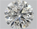 Natural Diamond 0.90 Carats, Round with Very Good Cut, G Color, I1 Clarity and Certified by IGI