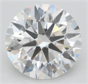 Del inventario de diamantes de laboratorio, 3.21 quilates, Redondo , Color E, claridad IF y certificado IGI