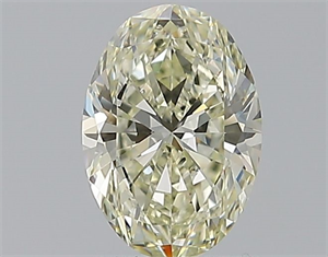 Picture of Natural Diamond 0.81 Carats, Oval with  Cut, M Color, VS1 Clarity and Certified by GIA