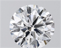Del inventario de diamantes de laboratorio, 0.83 quilates, Redondo , Color D, claridad VS2 y certificado IGI