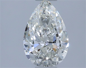 Picture of Natural Diamond 0.40 Carats, Pear with  Cut, G Color, VVS2 Clarity and Certified by GIA