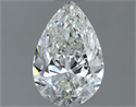 Natural Diamond 1.00 Carats, Pear with  Cut, G Color, VS2 Clarity and Certified by IGI