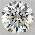 Natural Diamond 0.80 Carats, Round with Excellent Cut, L Color, SI1 Clarity and Certified by GIA