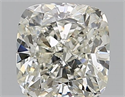 Natural Diamond 0.70 Carats, Cushion with  Cut, K Color, SI2 Clarity and Certified by GIA