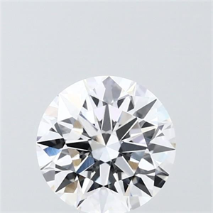 Picture of Lab Grown Diamond 1.52 Carats, Round with Ideal Cut, D Color, VVS2 Clarity and Certified by IGI