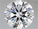 Lab Grown Diamond 7.03 Carats, Round with Ideal Cut, F Color, VVS2 Clarity and Certified by IGI