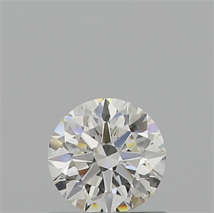 Picture of Natural Diamond 0.70 Carats, Round with Excellent Cut, H Color, VVS1 Clarity and Certified by GIA