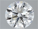 Natural Diamond 0.70 Carats, Round with Very Good Cut, F Color, VS1 Clarity and Certified by IGI