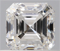 Diamante Natural 0.50 quilates, Asscher , Color E, claridad SI1 y certificado GIA