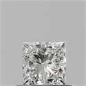 Diamante Natural 0.52 quilates, Princesa , Color G, claridad VS2 y certificado GIA