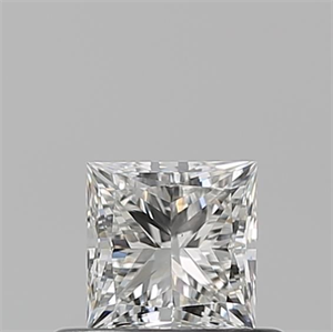 Foto Diamante Natural 0.52 quilates, Princesa , Color G, claridad VS2 y certificado GIA de