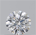 Diamante Natural 0.50 quilates, Redondo , Color E, claridad VVS2 y certificado GIA