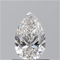 Diamante Natural 0.70 quilates, De pera , Color G, claridad VS2 y certificado GIA