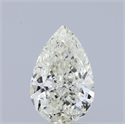 Natural Diamond 2.00 Carats, Pear with  Cut, K Color, SI2 Clarity and Certified by IGI
